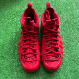 Nike Gym Red Foamposite Size 10.5