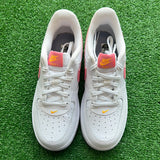 Nike Coral Chalk Laser Air Force 1s Size 3Y