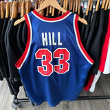 Vintage Detroit Pistons Grant Hill Champion Jersey Size XL