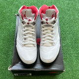 Jordan Fire Red 5s Size 11