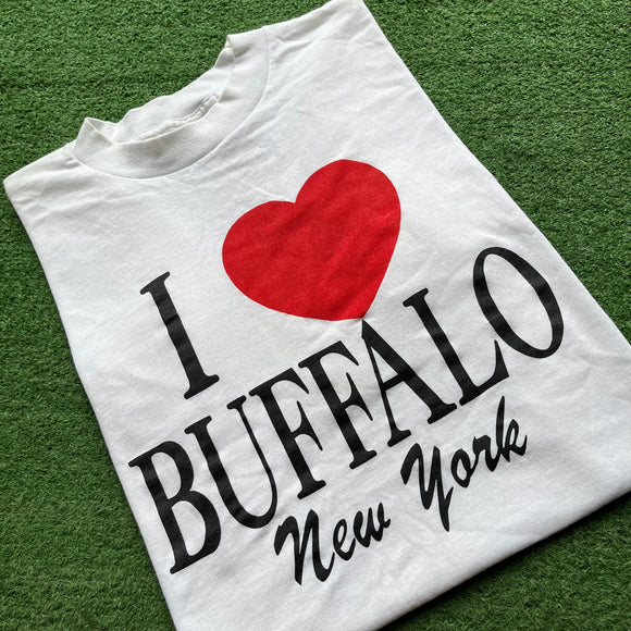 Vintage I Love Buffalo Tee Size L