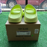 Yeezy Green Glow Slide Size 12