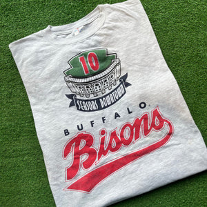 Vintage Buffalo Bisons Downtown Tee Size XL