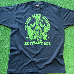 Vintage The Great Harvey Wallbanger Buffalo Race Tee Size XL