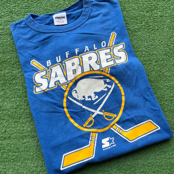 Vintage Buffalo Sabres Starter Tee Size L