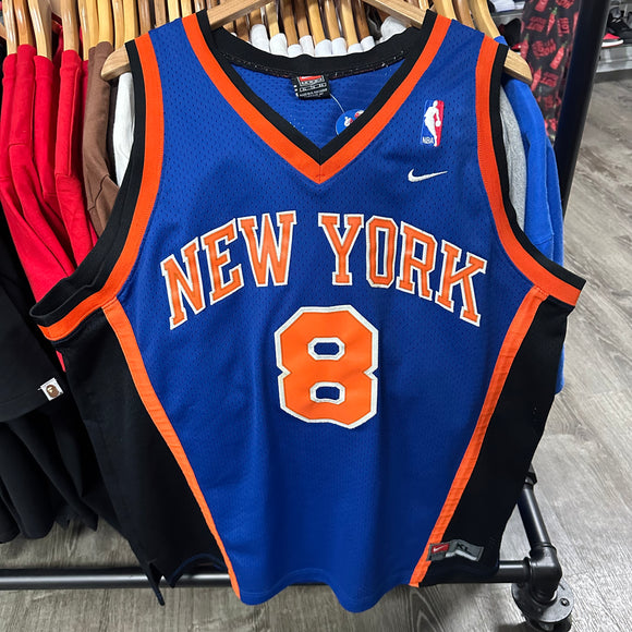 Vintage New York Knick Latrell Sprewell Nike Jersey Size XL
