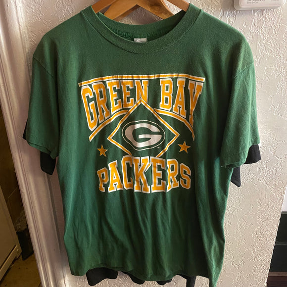 Vintage Green Bay Packers Tee Size L