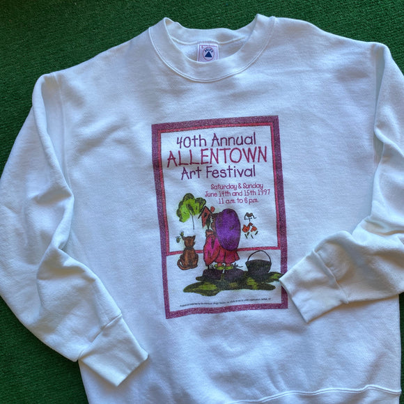 Vintage Allentown Art Festival Crewneck Size L Buffalo