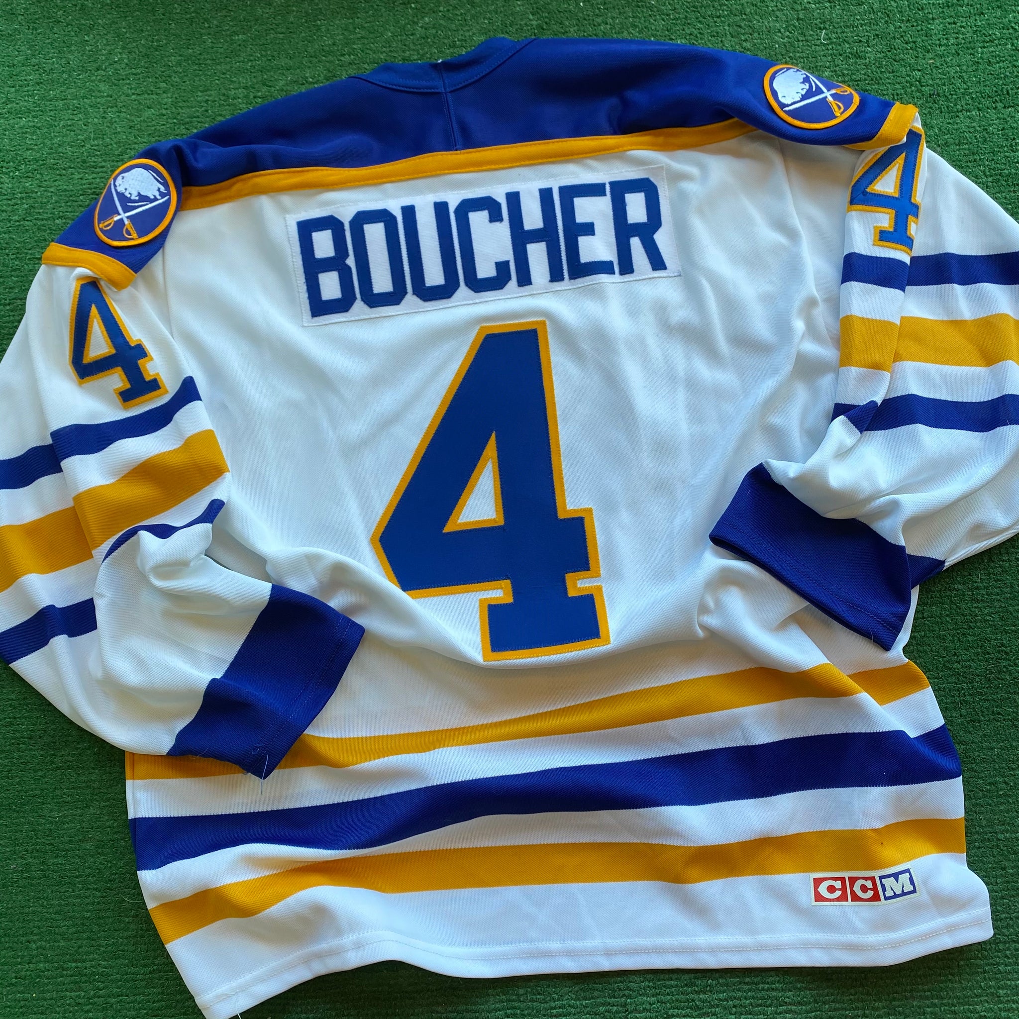 Vintage Buffalo Sabres Philippe Boucher CCM Jersey Size L – My