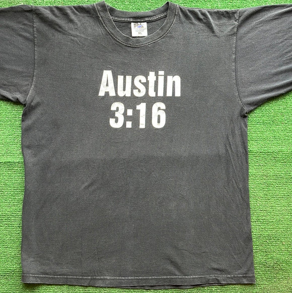 Vintage Stone Cold Austin 3:16 Tee Size XL