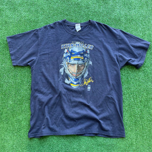 Vintage Buffalo Sabres Ryan Miller Tee Size XL