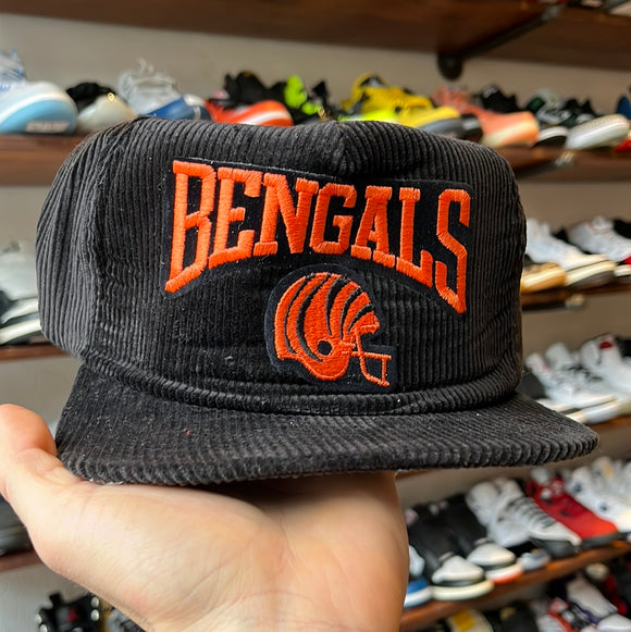 Vintage Cincinnati Bengals Corduroy Snapback Hat