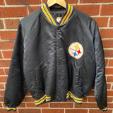 Vintage Pittsburg Steelers Satin Jacket Size Xl