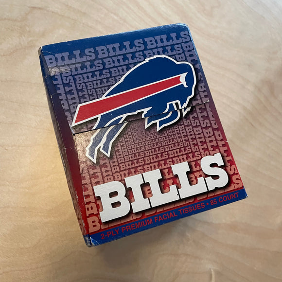 Vintage Buffalo Bills Tissue Box