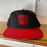 Vintage Red Dog Snapback Hat
