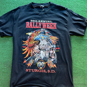 Vintage 59th Annual Bike Rally Week Size M