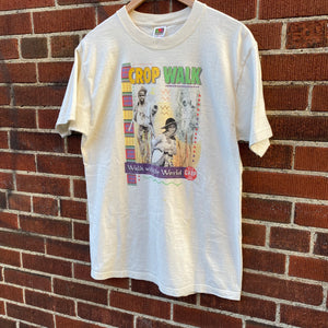 Vintage Crop Walk Tee Size Large