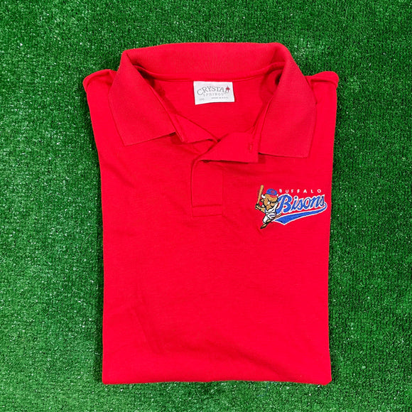 Vintage Buffalo Bisons Polo Size XXL