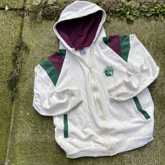 Vintage Niagara Falls New York Zip Up Hoodie Size L/XL Buffalo