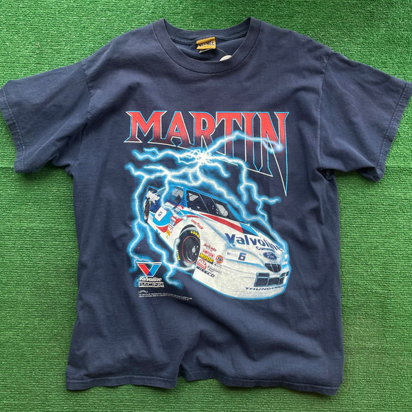 Vintage Mark Martin NASCAR Tee Size XL