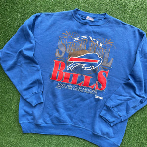Vintage Buffalo Bills Super Bowl Crewneck Size XL
