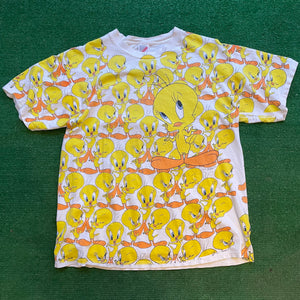 Vintage Tweety Bird Tee Size L