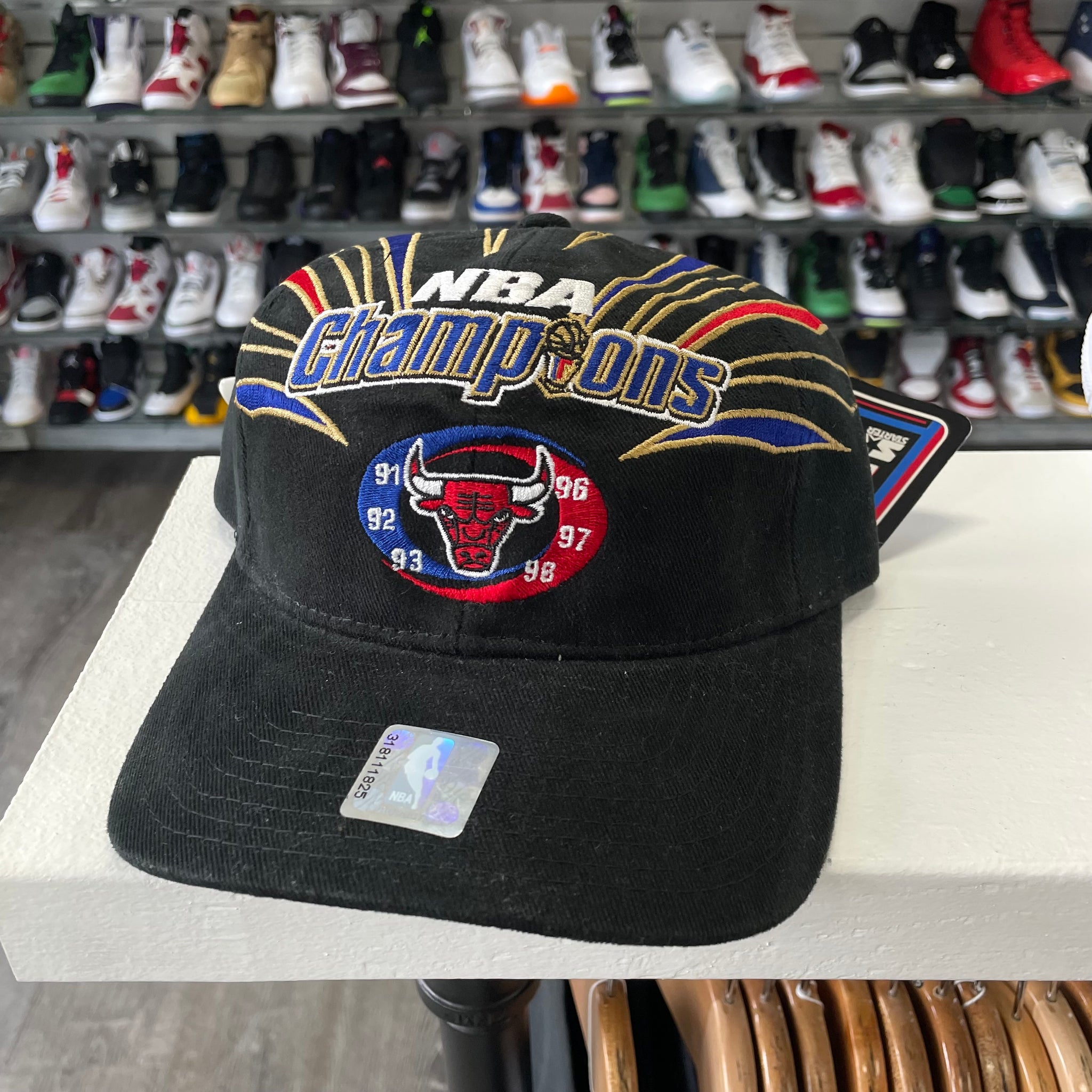 Retro 1996 NBA Champions Chicago Bulls Snapback