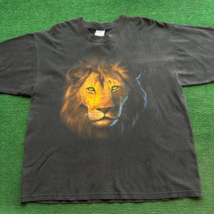 Vintage Lion Nature Tee Size XL