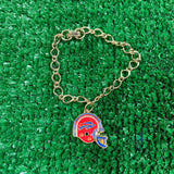 Vintage Buffalo Bills Charm Bracelet