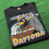 Vintage Harley Davidson Daytona Bike Week Tee Size XL