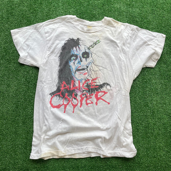 Vintage Alice Cooper 1988 Tour Tee Size XL