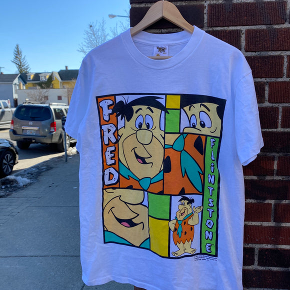 Vintage The Flintstones Tee Size L