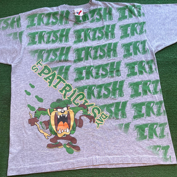 Vintage Taz St Patrick’s Day Tee Size XL