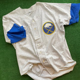 Vintage Buffalo Sabres Baseball Jersey