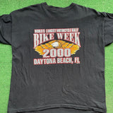 Vintage 2000 Daytona Beach Bike Week Tee Size XL
