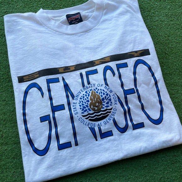 Vintage SUNY Geneseo Tee Size XXL Buffalo