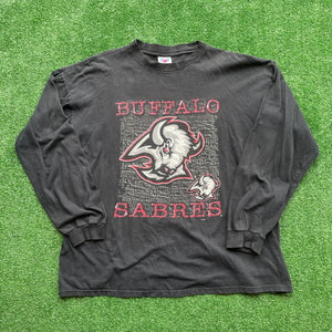 Vintage Buffalo Sabres LongSleeve Size XXL