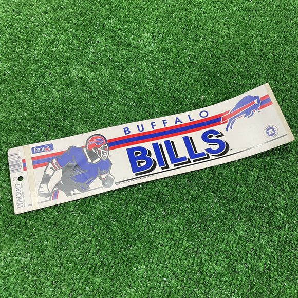 Vintage Buffalo Bills Bumper Sticker