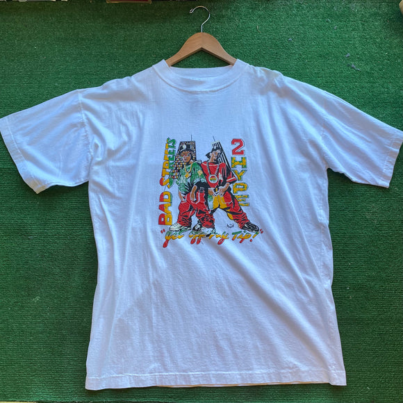 Vintage Bad Streets 90s Tee Size XL