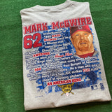 Vintage St. Louis Cardinals Mark McGwire Tee Size XXL