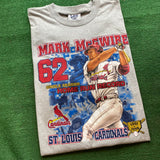 Vintage St. Louis Cardinals Mark McGwire Tee Size XXL